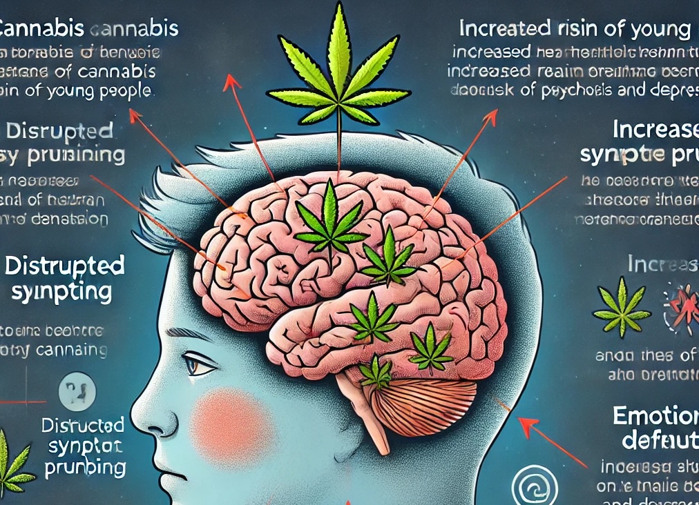Bild Cannabis und jugendliches Gehirn